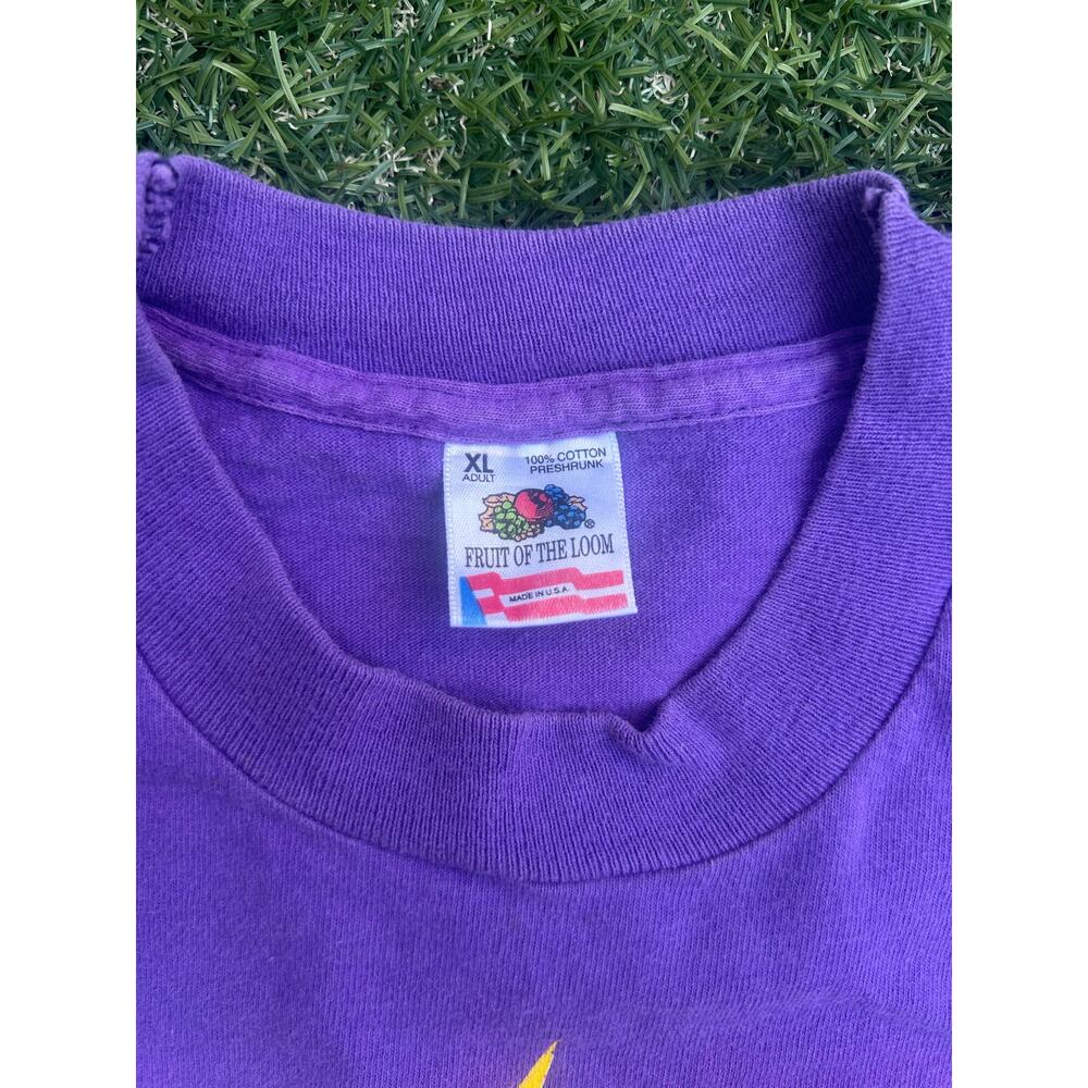 Vintage 90s Crazy Calypso Chips Shirt XL Single Stitch - Picture 2 of 3